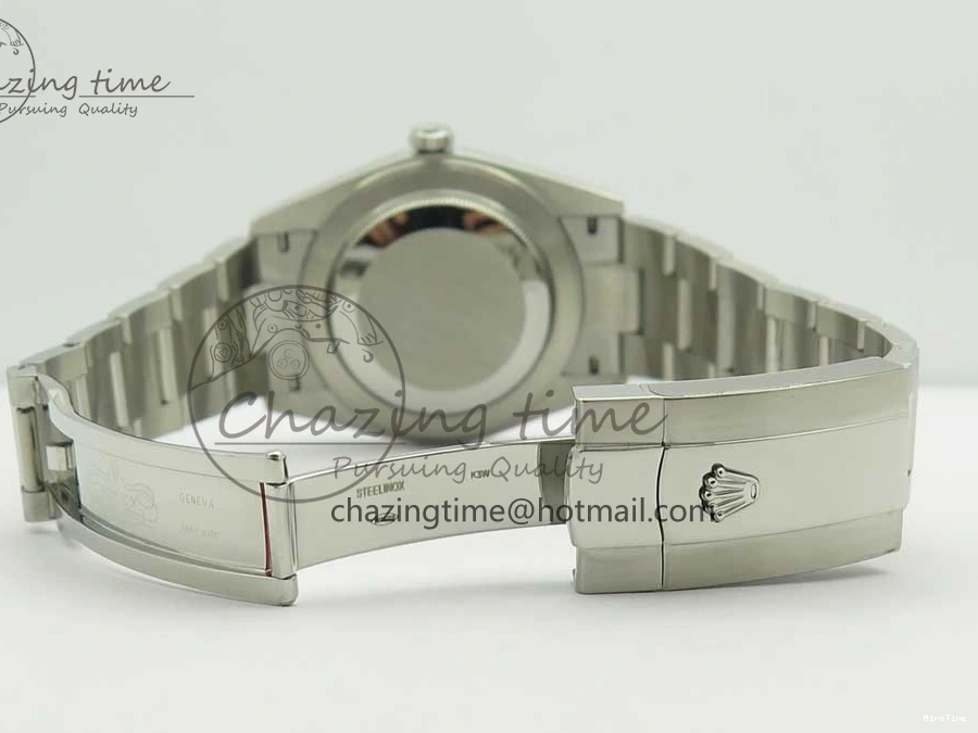 MiroTime 0523 DateJust II 126334 41mm SS BP 1:1 Best Edition Black Dial Sticks Makers on Oyster Bracelet ZeroBulk 3325